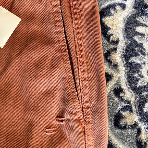 J Crew Pink Chinos naturally distressed size 24 Petite NWT - Picture 10 of 16